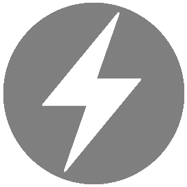 Electric bolt icon